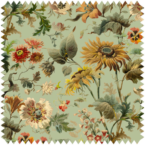 AVALON Cotton Linen - Apple Sample