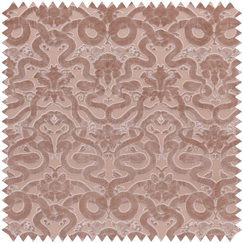 ANACONDA Velvet-Jacquard - Alabaster Sample