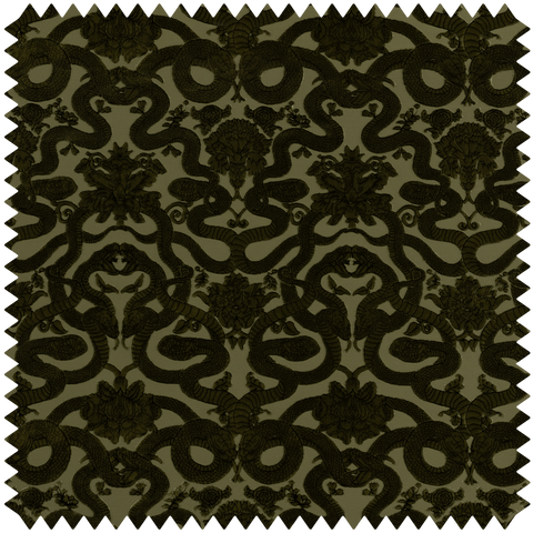 ANACONDA Velvet-Jacquard - Laurustine Sample