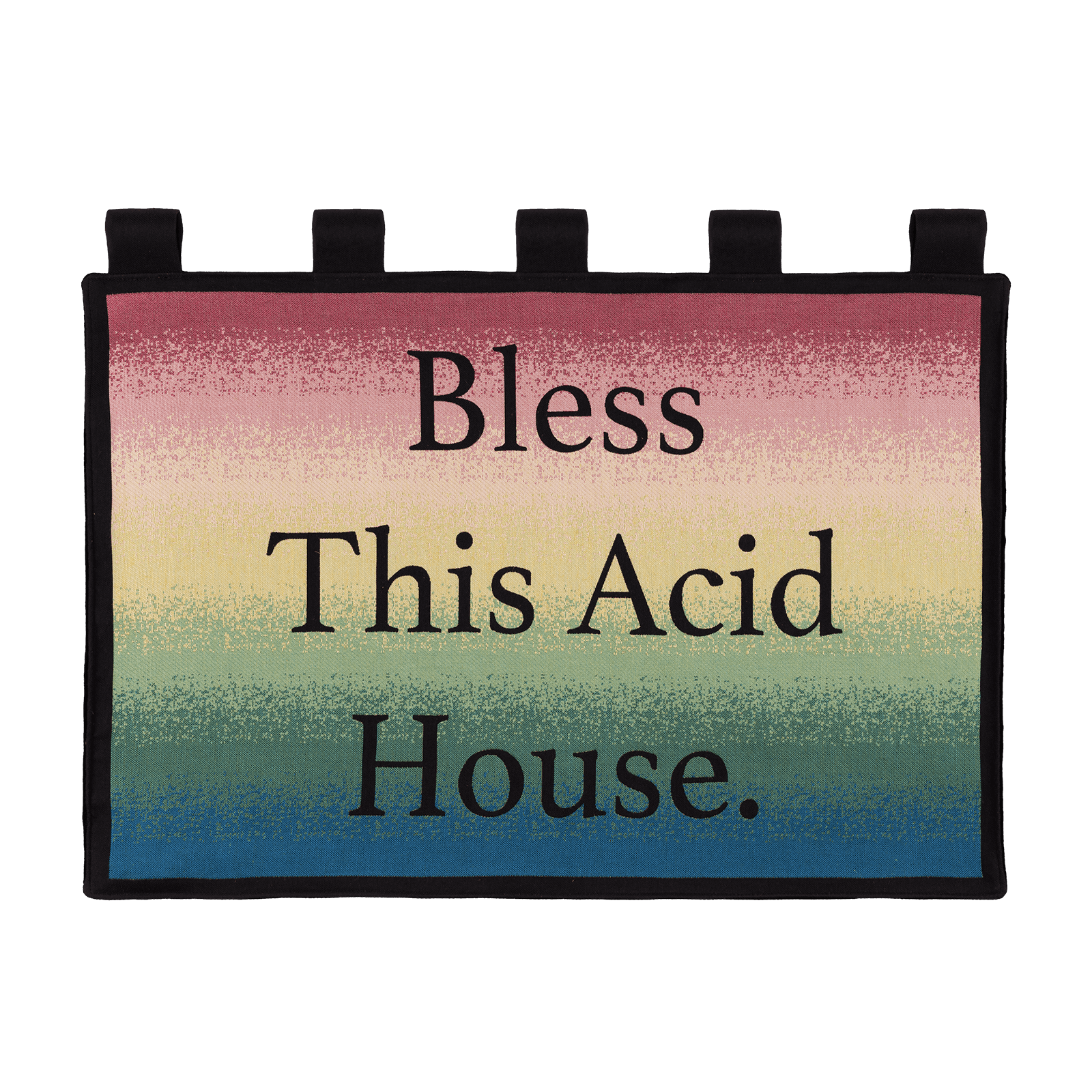 BLESS THIS ACID HOUSE Jeremy Deller Wall Tapestry - Iridis