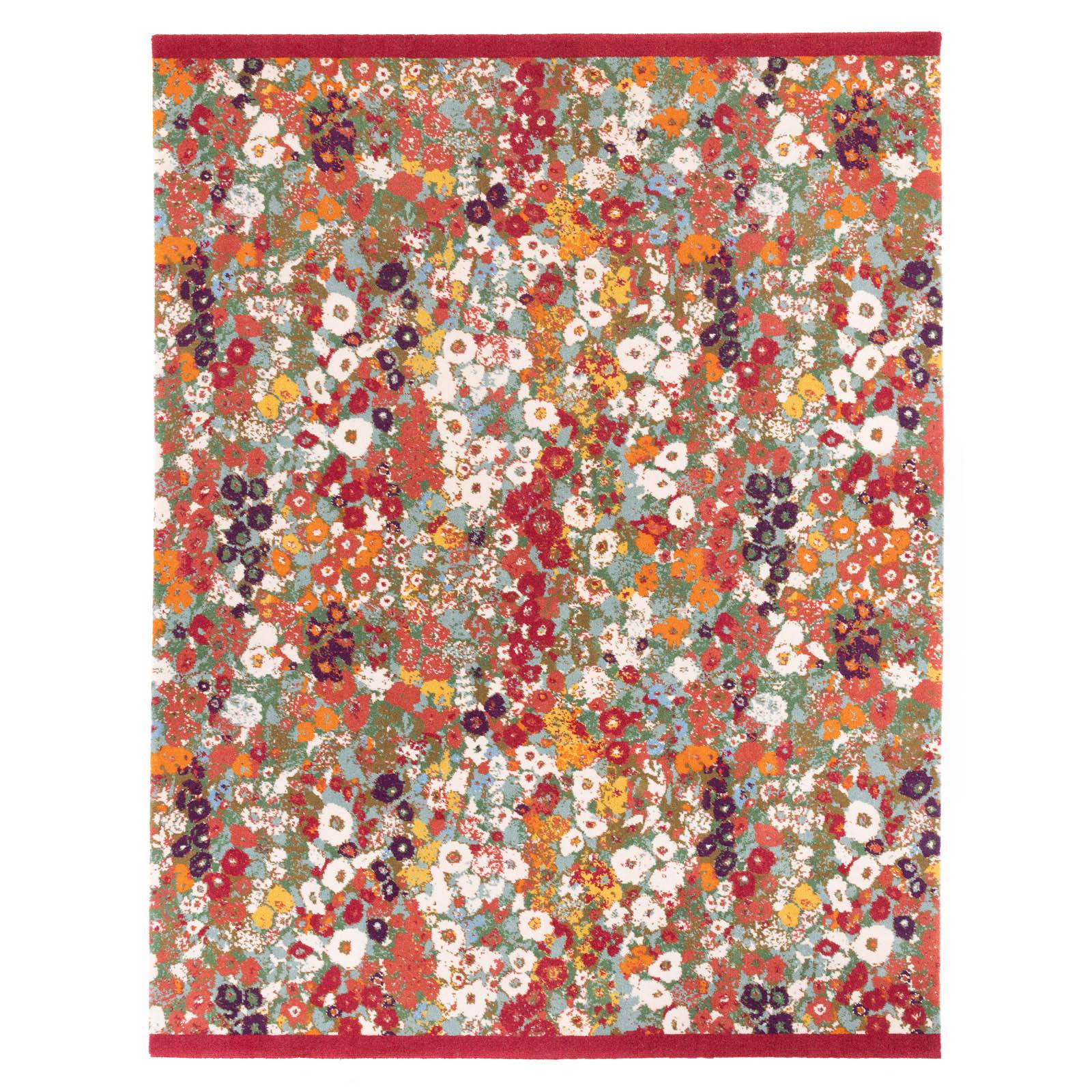 HOLLYHOCKS Rug - Spring
