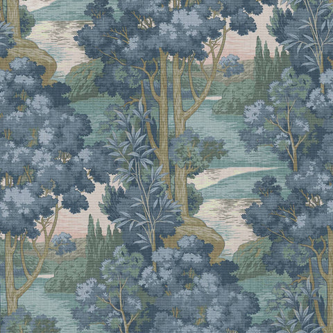 HALCYON Wallpaper- Thistle Sample