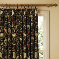TREMATONIA Jacquard Curtain - Onyx
