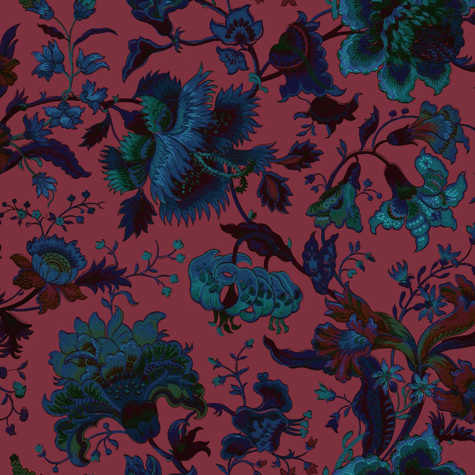 MAJORELLE Wallpaper - Viola Pink