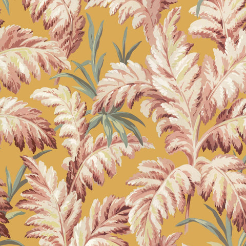 PLUMA Wallpaper - Flaxen Sample