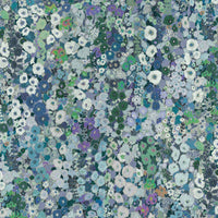 HOLLYHOCKS Wallpaper - Dew
