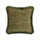 MARA Jacquard Medium Fringed Cushion - Nephrite